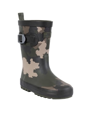 Trespass Kinder/Kinder Puddle Wellington Laarzen (Camo groen/bruin/zwart)