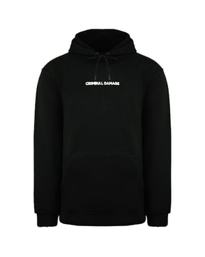 Criminal Damage Worldwide Heren Zwarte Hoodie