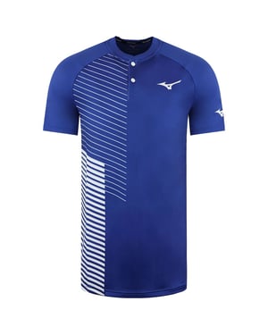 Mizuno Bedrukte Damestop Blauw