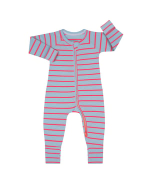 Romper met lange mouwen en rits D0A0I baby