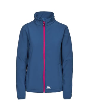 Trespass - Dames Meena Softshell Jas (Blauw)