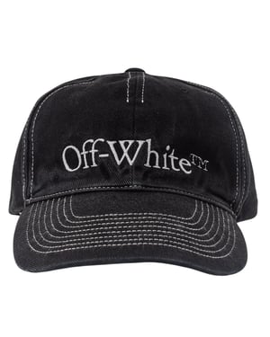 Off-White Bookish OW Black Baseball Cap