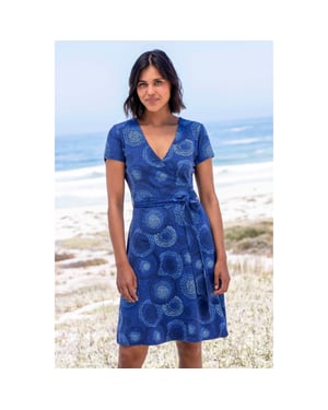 Mountain Warehouse Dames/Dames Santorini Daisy Jersey UV-beschermende jurk (Indigo)
