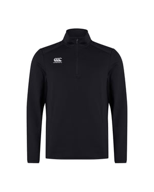 Canterbury Club Track Top heren met ritshals (Zwart)