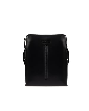 Calvin Klein Schoudertas Median Flatpack Heren Zwart