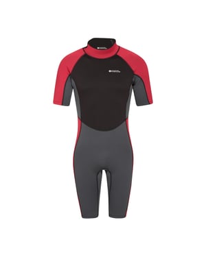 Mountain Warehouse Heren kort wetsuit (Grijs)