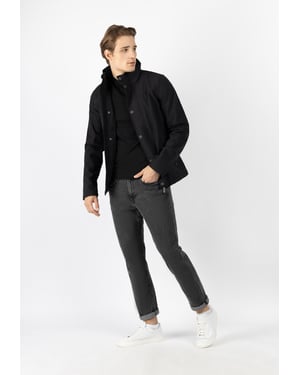 Mo softshell jas Heren zwart
