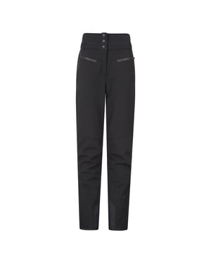 Mountain Warehouse Dames/Dames Avalanche RECCO Hoge Taille Skibroek (Zwart)