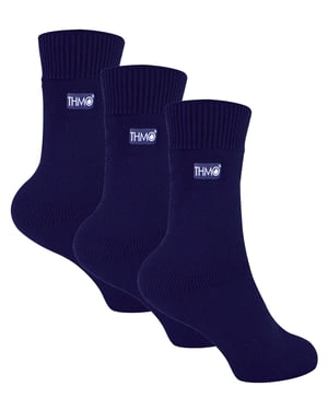 THMO - 3 paar thermo kindersokken - Marine