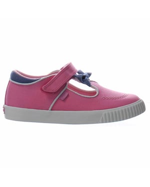 Kickers Tovni T-Bow Bumper Kinderen Roze Plimsolls