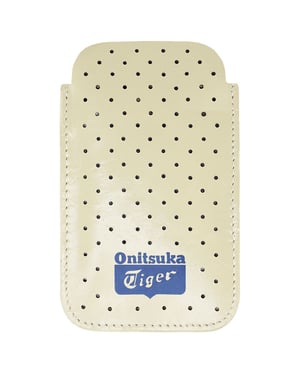 Onitsuka Tiger Cream lederen iPhone 5 hoesje hoesje 113939 0397