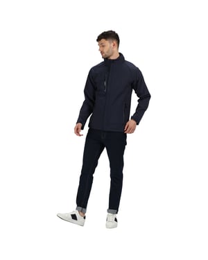 Regatta Heren Apex Soft Shell Jacket (Marine)