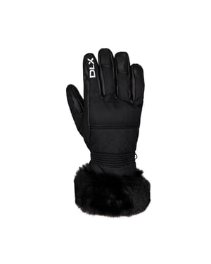 Trespass Dames/Dames Dirin Leren Skihandschoenen (Zwart)