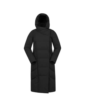 Mountain Warehouse Dames/Dames Extreme Wrap Donsjack (Zwart)