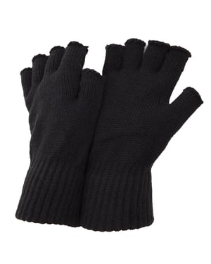 Floso Heren vingerloze winterhandschoenen (Donkergrijs)
