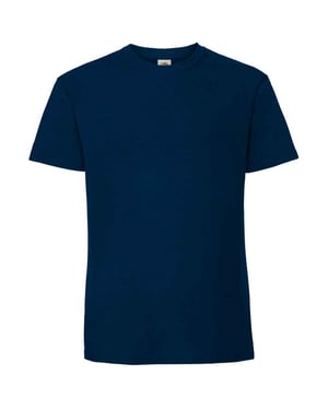 Fruit Of The Loom Heren Ringgesponnen Premium T-Shirt (Blauw in de bergen)