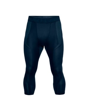 Under Armour Heren Threadborne Seamless Tight Cropped Legging Navy 1306391 408