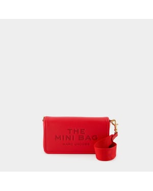 Marc Jacobs De Mini Tas - - Leer - Rood