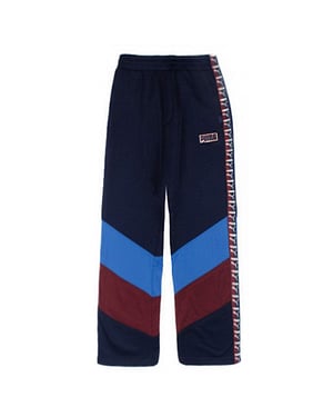 Puma x Rihanna Fenty Womens Navy Broek met wijde pijpen