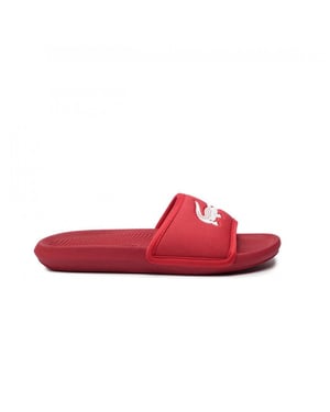 Lacoste Croco SLide 119 3 CMA Heren Rood Sliders