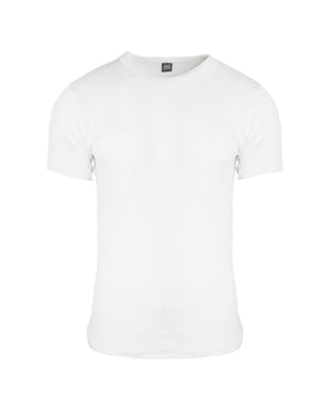 Floso Heren Thermisch Ondergoed Korte Mouwen Vest Top (Viscose Premium Range) (Wit)