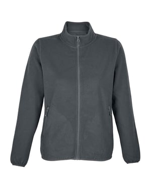 SOLS Dames/Dames Factor Microfleece Recycled Fleece Jacket (Houtskool)
