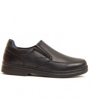 Purapiel Komodo3 mocassin in zwart