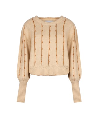 Silvian Heach stoppen Kuina Vrouw beige