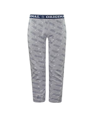 Penguin Lounge heren pyjama grijs