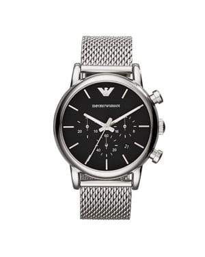 Emporio Armani Luigi Heren Horloge Zilverkleurig AR1811