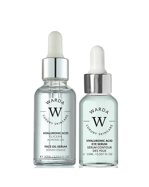 Huidhydratatie Boost Hyaluronzuur Oogserum 15 ml + Hyaluronzuur Hydratatie Boost Olie Serum 30 ml