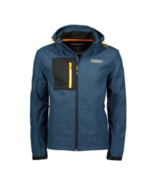 Geographical Norway Outdoorjas Softshell Jacket Torefact Blauw