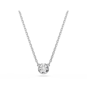 Swarovski 'Imber' Dames Halsketting van Basismetaal - Zilver 5696039