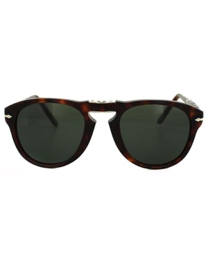 Persol zonnebril PO0714 24/31 Havana Green Vouwen 54 mm
