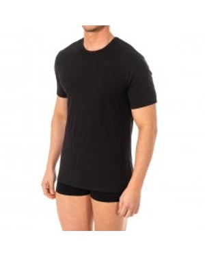 Heren-T-shirt met korte mouwen en ronde hals A0DGP. Dagelijks comfort en stijl.