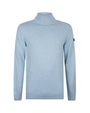 Presly & Sun Trui Keith Turtle Neck Pullover  Blauw