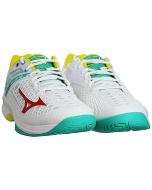 Mizuno Wave Exceed Tour 4 AC Heren Wit Tennisschoenen