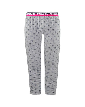 Original Penguin AOP Pete heren pyjama grijs