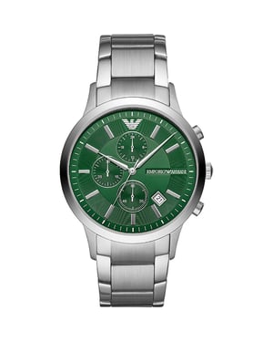 Emporio Armani Renato Heren Horloge Zilverkleurig AR11507