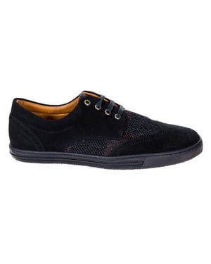 Geruite sneakers met vetersluiting HMS20206 man