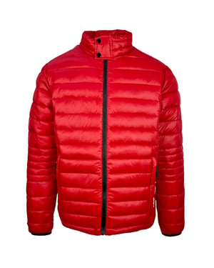 Plein Sport Plain Padded Red Jacket