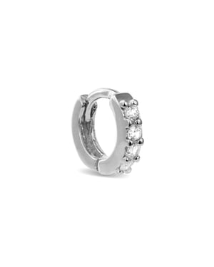 Piercing Luxenter, Ansung Sterling Zilver 925 en Rhodium Vergulde Briljant Zirkonia