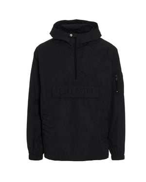 Lanvin Logo Hooded Windjack