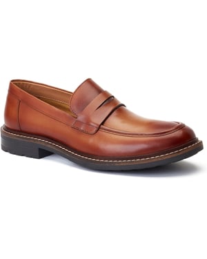 Base London Ivey Leren Herenpantoffels Burnt Tan