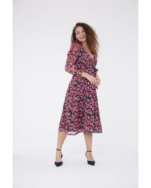 Serena Bloemenprint Jurk