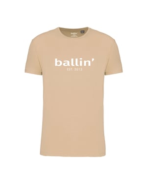 Ballin Est. 2013 Tee SS Regular Fit Shirt Beige