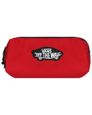 Vans Off The Wall Rood Potloodetui