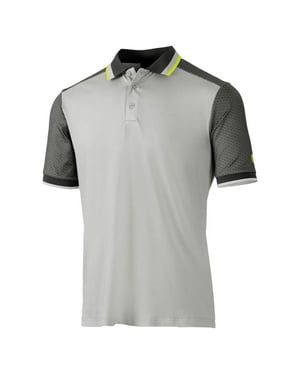 Island Green Heren Golf Poloshirt (Zilvergrijs/Charcoal)