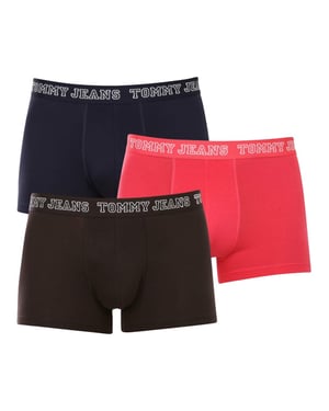 Heren Tommy Hilfiger 3-Pack Varsity Trunk Boxershorts in Meerdere Kleuren