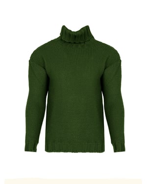 La Haine Inside Us stoppen Turtleneck Mannen groen